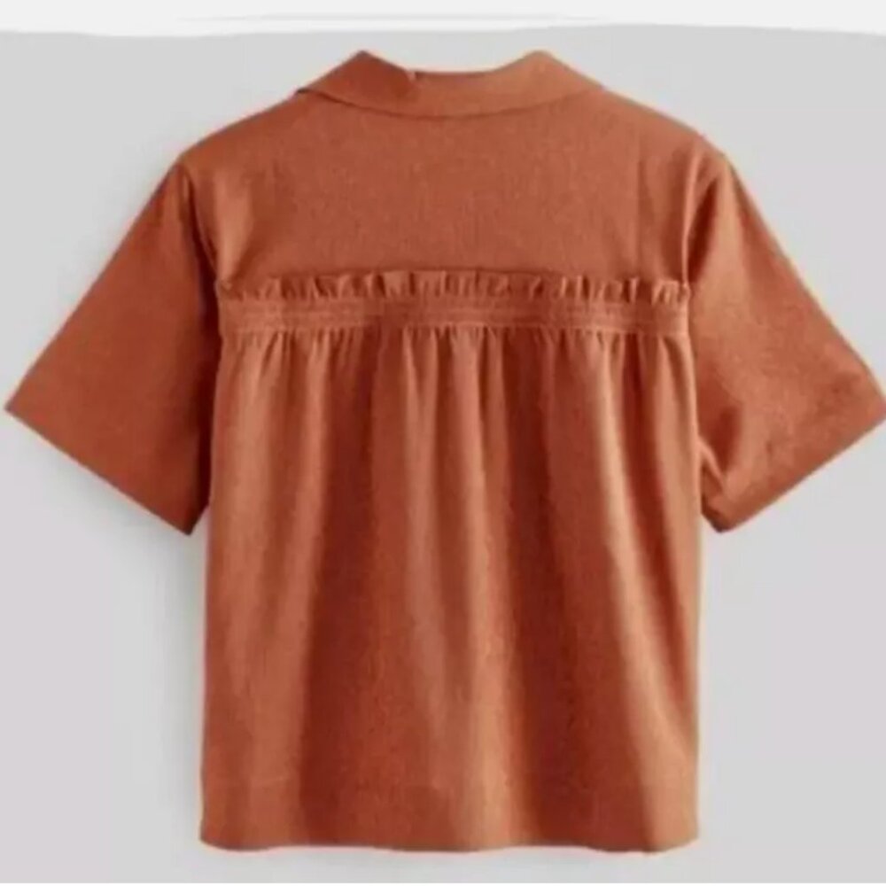 XL - ATHLETA - Echo Top Quick Drying Orange Rust NEW $99 msrp - Picture 5 of 6